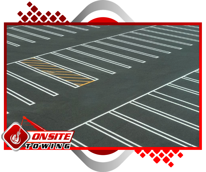 Parking Lot Striping | On Site Towing